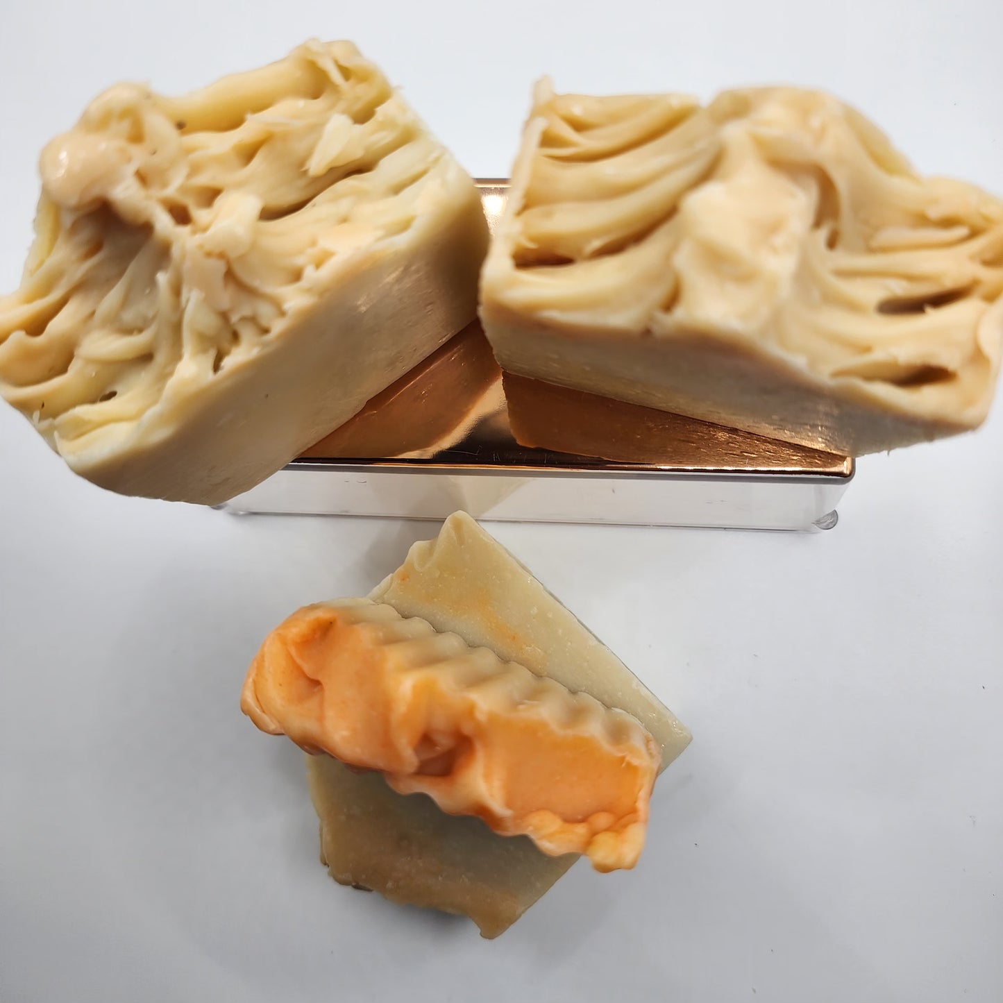 Orange Crème Sickle Swirl