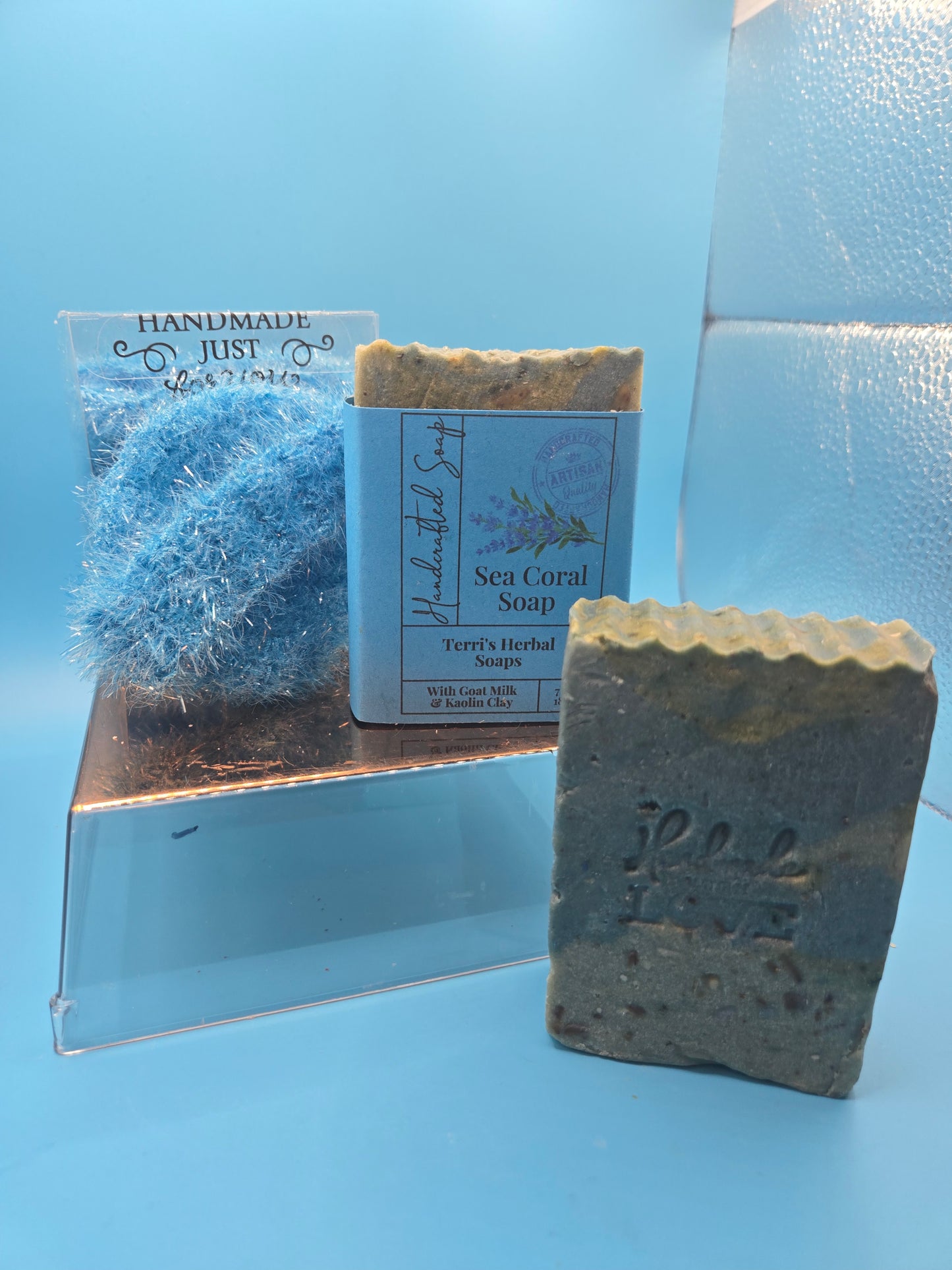 Sea Coral Soap With Goat Milk & Kaolin Clay